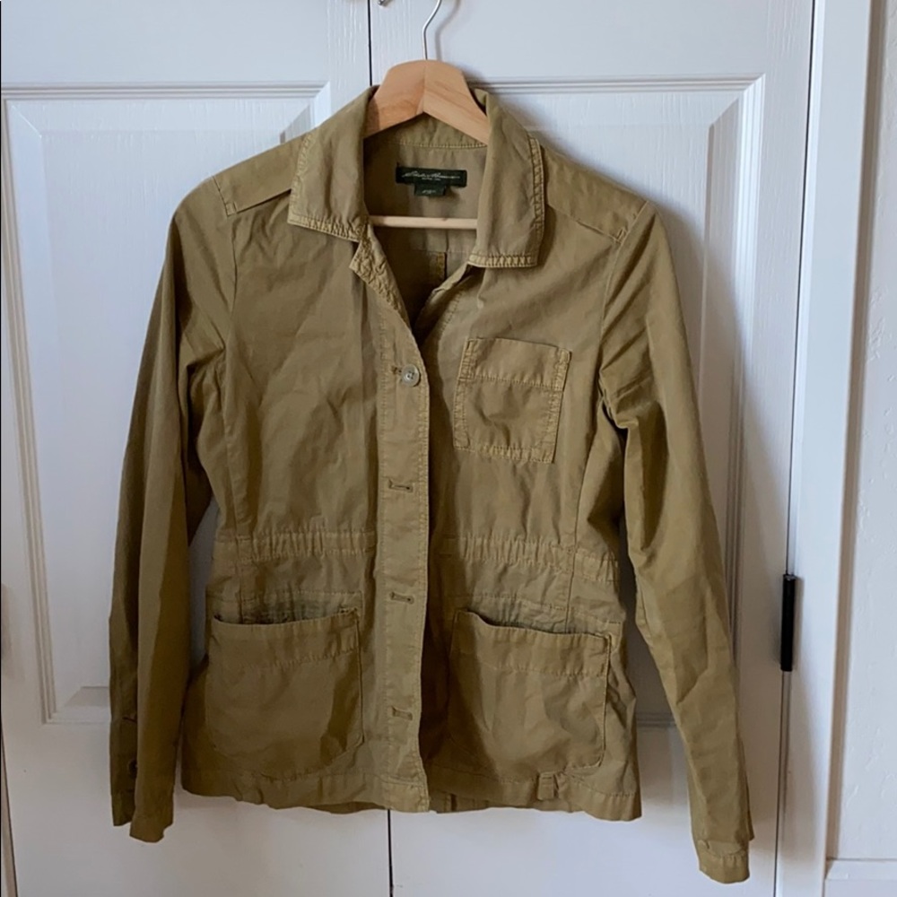 Eddie Bauer Cotton Jacket with pockets